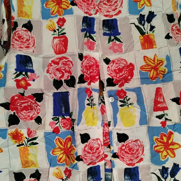 Vintage NWT Nora Noh Blouse sz L - Picture 2 of 8